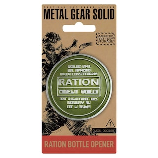 Foto 1 | Foto 1 | Abridor De Botellas Fanattik Metal Gear Solid Ration - Venta Internacional.
