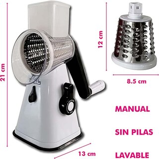 Foto 2 | Foto 2 | Rebanadora Manual de Vegetales 3 Cuchillas Chic Fantasy color Blanco