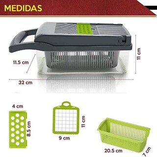 Foto 2 | Foto 2 | Cortador Plus de Legumbres y Verduras 16 piezas