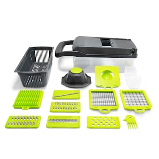 Foto 1 | Foto 1 | Rallador Cortador Andromeda Inc Manual Verde para Verduras/Fruta
