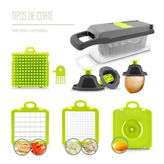 Foto 3 | Foto 3 | Rallador Cortador Andromeda Inc Manual Verde para Verduras/Fruta