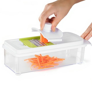 Foto 6 | Foto 6 | Cortador de Verduras Hiperware HW-CTM-019 Blanco 6 en 1