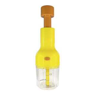 Foto 1 | Foto 1 | Picador De Ajo Cebolla Verduras Push Hiperware De 450ml Color Amarillo