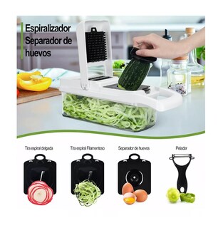 Foto 5 | Foto 5 | Kit de Picador de Verduras Belug 20 en 1 Blanco