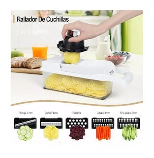 Foto 6 | Foto 6 | Kit de Picador de Verduras Belug 20 en 1 Blanco