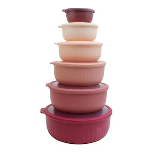 Foto 1 | Foto 1 | Set De Cuencos Prep Cook With Color, Mezcla Ancha Con Tapas, 12 Piezas - Venta Internacional.