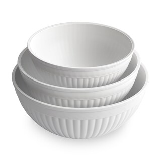 Foto 1 | Foto 1 | Juego De Cuencos Para Mezclar Nordic Ware Prep And Serve De 3 Piezas, Color Blanco - Venta Internacional.