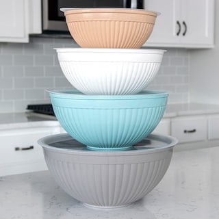 Foto 4 | Foto 4 | Juego De Cuencos Para Mezclar Nordic Ware Prep And Serve De 8 Piezas En Tonos Tierra - Venta Internacional.