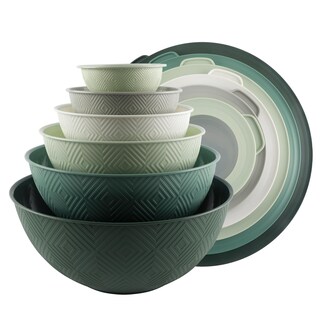 Foto 1 | Foto 1 | Juego De Nido De Plástico Para Mezclar Cuencos Cook With Color, 12 Piezas - Venta Internacional.