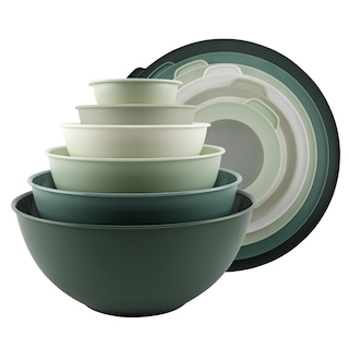Foto 1 | Foto 1 | Juego De Nido De Plástico Para Mezclar Cuencos Cook With Color, 12 Piezas - Venta Internacional.