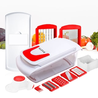 Foto 1 | Foto 1 | Cortador Picadora De Verduras Y Frutas Multifuncional Readycook Kleva Cube Cutter Tv Ofertas Con 6 Cuchillas De Acero Inoxidable