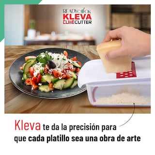 Foto 8 | Foto 8 | Cortador Picadora De Verduras Y Frutas Multifuncional Readycook Kleva Cube Cutter Tv Ofertas Con 6 Cuchillas De Acero Inoxidable