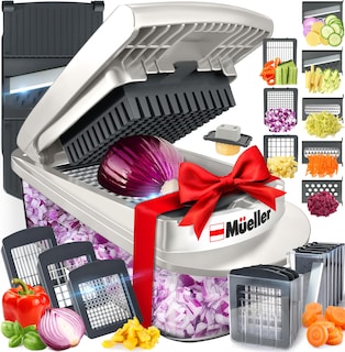 Foto 1 | Foto 1 | Picadora de Verduras Mueller Pro-Series 10 en 1 con 8 Cuchillas - Venta Internacional