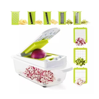Foto 5 | Foto 5 | Cortador Rallador Picador Verduras Frutas, Belug Blanco/verde