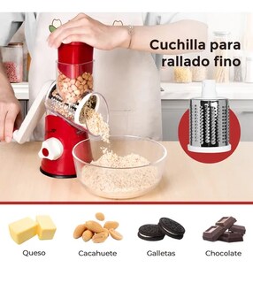 Foto 4 | Foto 4 | Rallador Xtellar Picador De Verduras Trituradora Utensilios Cocina