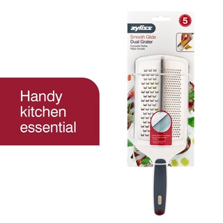 Foto 2 | Foto 2 | Rallador De Queso Zyliss Smooth Glide Con Doble Rallador, Color Blanco - Venta Internacional.