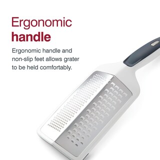 Foto 4 | Foto 4 | Rallador De Queso Zyliss Smooth Glide Con Doble Rallador, Color Blanco - Venta Internacional.