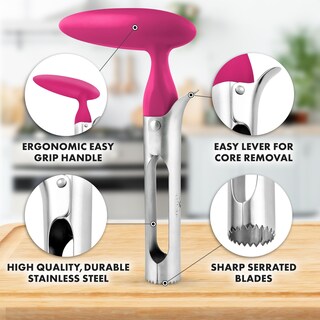 Foto 3 | Foto 3 | Apple Corer Zulay Kitchen Premium Ultra Sharp De Acero Inoxidable - Venta Internacional.