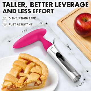 Foto 4 | Foto 4 | Apple Corer Zulay Kitchen Premium Ultra Sharp De Acero Inoxidable - Venta Internacional.