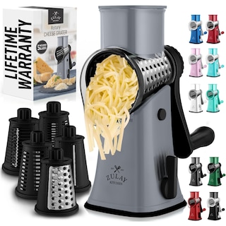 Foto 1 | Foto 1 | Rallador Rotativo De Queso Zulay Kitchen De 5 Cuchillas Con Base De Succión - Venta Internacional.