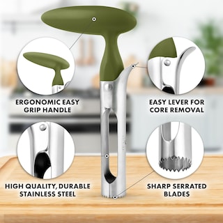 Foto 2 | Foto 2 | Apple Corer Zulay Kitchen Premium Ultra Sharp De Acero Inoxidable - Venta Internacional.