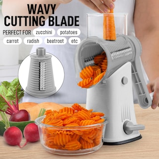 Foto 4 | Foto 4 | Rallador Rotativo De Queso Zulay Kitchen, Triturador De Queso De 5 Cuchillas - Venta Internacional.