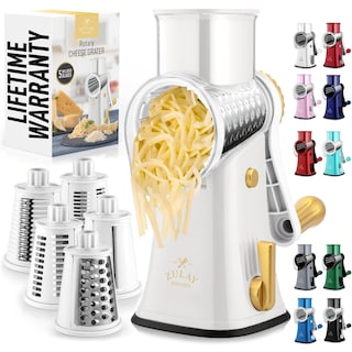 Foto 1 | Foto 1 | Rallador Rotativo De Queso Zulay Kitchen De 5 Cuchillas Con Base De Succión - Venta Internacional.