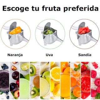 Foto 3 | Foto 3 | Exprimidor de Frutas Kimhi Manual de Acero Inoxidable