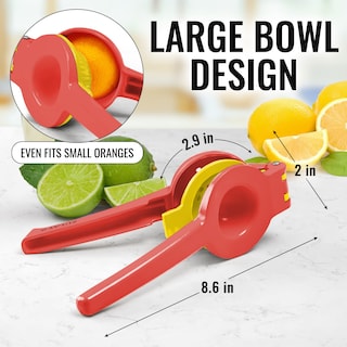 Foto 7 | Foto 7 | Exprimidor de Limones Zulay Kitchen Metal 2 en 1 Manual Resistente - Venta Internacional