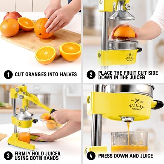 Foto 3 | Foto 3 | Exprimidor de Zumo de Naranja Zulay Kitchen Hierro Fundido - Venta Internacional