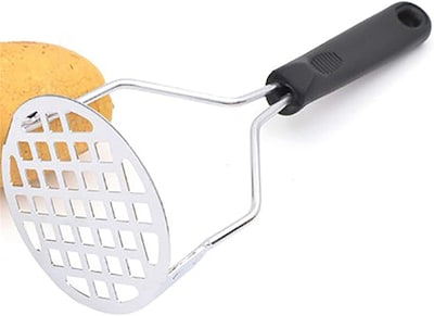 Foto 2 | Foto 2 | Trituradora De Patatas Huoguo Mango Antideslizante De Acero Inoxidable De 25 Cm - Venta Internacional.