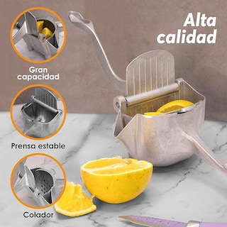 Foto 2 | Foto 2 | Exprimidor De Naranjas Archy Resistente Prensa Manual De Frutas Exprimidor De Limones Aleación De Aluminio Multifuncion Grande