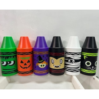 Foto 2 | Foto 2 | Maxi Crayola Botella Vaso Gigante Crayochela Halloween Pumpkin