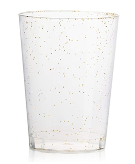Foto 2 | Foto 2 | Vasos De 9 Oz Desechables Elegantes Para Fiesta 100 Pzs, Dorado