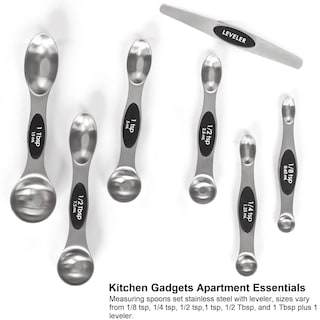 Foto 7 | Foto 7 | Juego De Cucharas Medidoras Bidful Magnéticas De Acero Inoxidable - Venta Internacional.