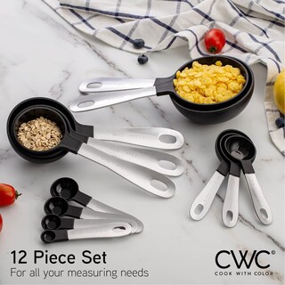 Foto 5 | Foto 5 | Set De Tazas Medidoras Y Cucharas Dosificadoras Cook With Color - Venta Internacional.
