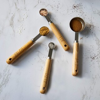 Foto 6 | Foto 6 | Juego De Tazas Y Cucharas Medidoras De 8 Piezas Cook With Color Wood - Venta Internacional.