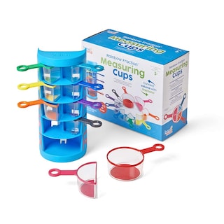 Foto 1 | Foto 1 | Vasos Medidores De Fracciones Hand2mind Rainbow Kids (juego De 9) - Venta Internacional.