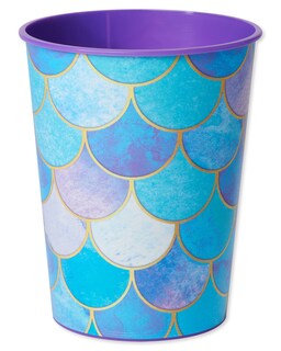 Foto 1 | Foto 1 | Vasos Con Diseño De Sirena American Greetings, 16 Onzas, 8 Unidades, Party Supplies - Venta Internacional.