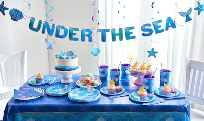 Foto 3 | Foto 3 | Vasos Con Diseño De Sirena American Greetings, 16 Onzas, 8 Unidades, Party Supplies - Venta Internacional.