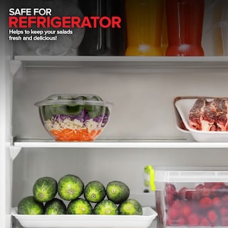Foto 7 | Foto 7 | Ensaladeras Desechables Stock Your Home, 950 Ml Con Tapas (paquete De 50) - Venta Internacional.