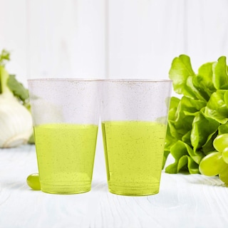 Foto 5 | Foto 5 | Vasos De Plástico Jolly Chef 14 Onzas Purpurina Dorada Paquete De 100 - Venta Internacional.