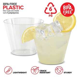 Foto 3 | Foto 3 | Vasos De Plástico Desechables Stock Your Home 250 Ml (paquete De 200) - Venta Internacional.