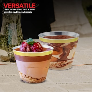 Foto 7 | Foto 7 | Vasos De Plástico Desechables Stock Your Home 270 Ml (paquete De 100) - Venta Internacional.