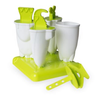 Foto 1 | Foto 1 | Moldes para Paletas de Hielo Infantil Hiperware HW-MPP-023 Verde Diseño Fantasía