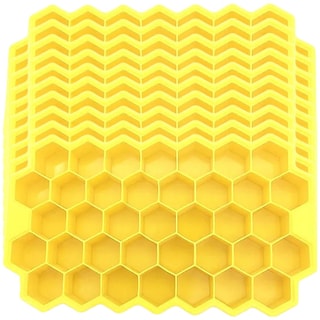 Foto 1 | Foto 1 | Moldes para Hielo SiliBlockYellow Reutilizables - 10 Piezas Amarillo
