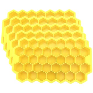 Foto 1 | Foto 1 | Molde para Hielo de Silicona SiliBlockYellow - 5 Piezas Amarillo