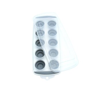 Foto 4 | Foto 4 | Bandejas Para Cubitos De Hielo Huoguo, 10 Rejillas Redondas Con Tapa, 200 Ml, Pp Tpe - Venta Internacional.