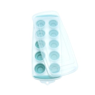 Foto 5 | Foto 5 | Bandejas Para Cubitos De Hielo Huoguo, 10 Rejillas Redondas Con Tapa, 200 Ml, Pp Tpe - Venta Internacional.