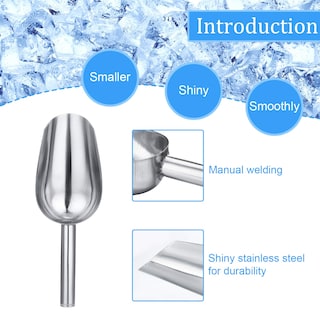 Foto 3 | Foto 3 | Cuchara para Hielo de Acero Inoxidable 6 Piezas- Venta Internacional